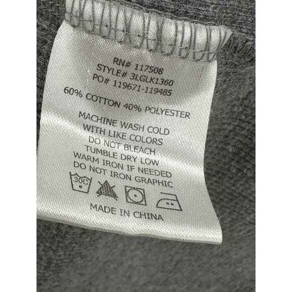 Levi's Men's Gray Long Sleeve Thermal Knit Tee T-Shirt Round Neck Size XXL - Picture 6 of 9